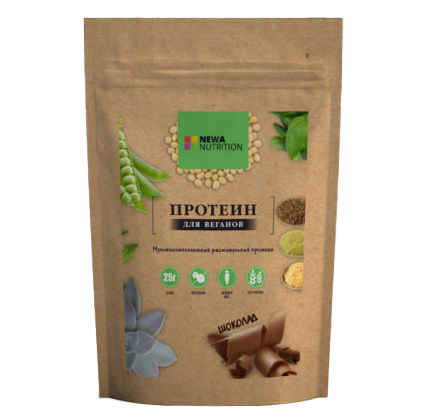 Протеин для веганов — какао, 350 гр