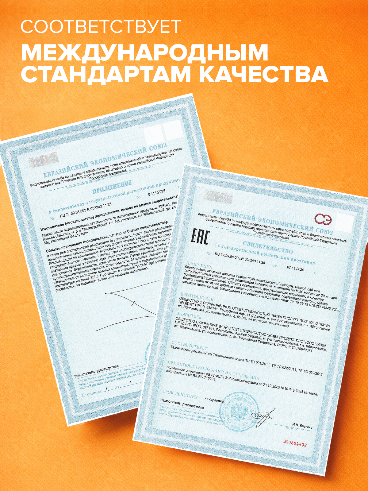 Куркумин в капсулах для иммунитета, печени и суставов, 60 капсул Куркумин в капсулах для иммунитета, печени и суставов, 60 капсул